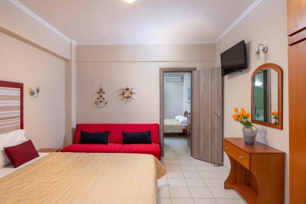 House Kostas On The Beach Sarti Bagian luar foto