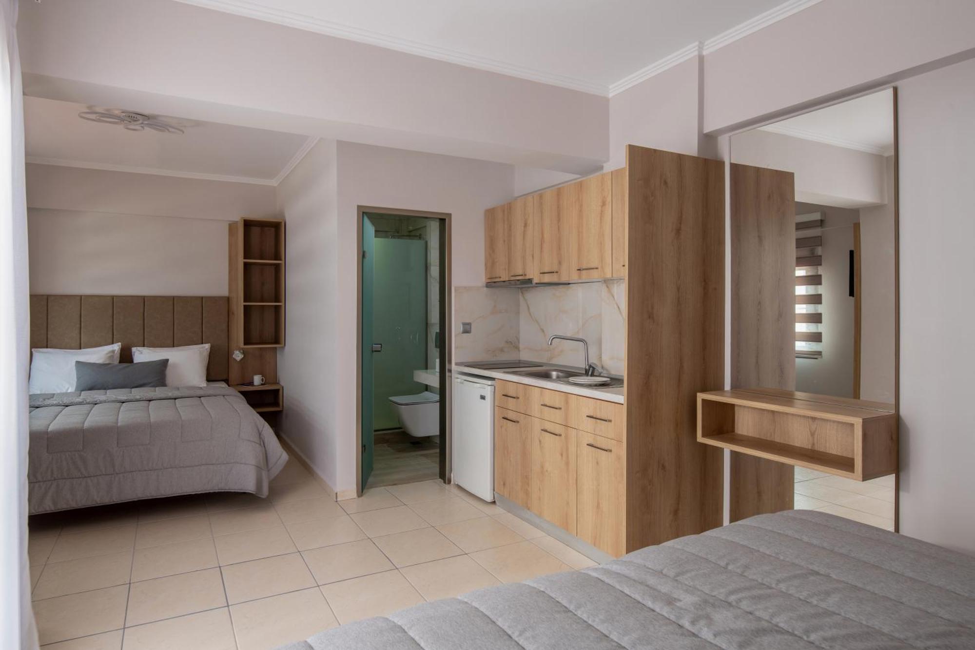 House Kostas On The Beach Sarti Bagian luar foto