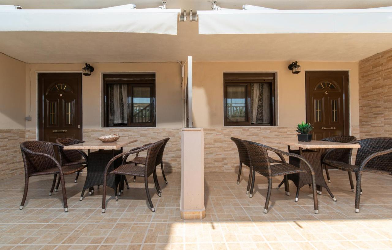 House Kostas On The Beach Sarti Bagian luar foto