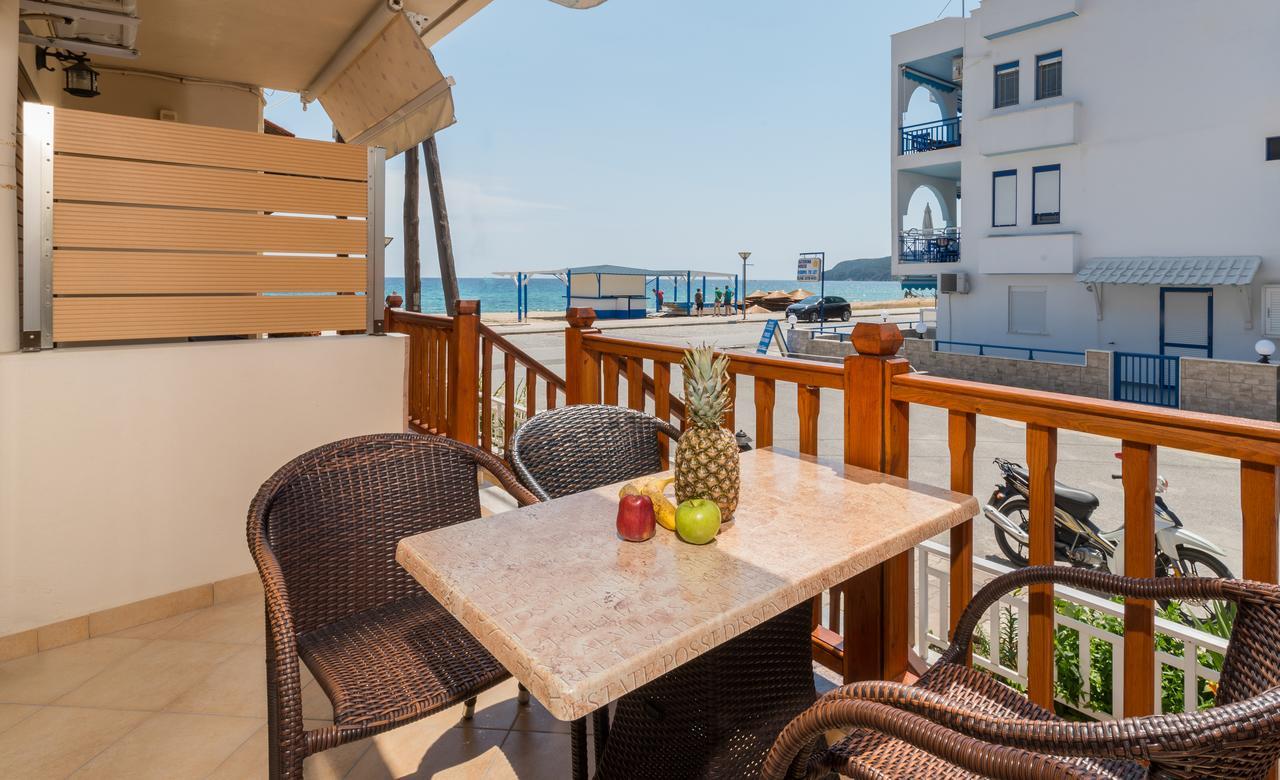 House Kostas On The Beach Sarti Bagian luar foto