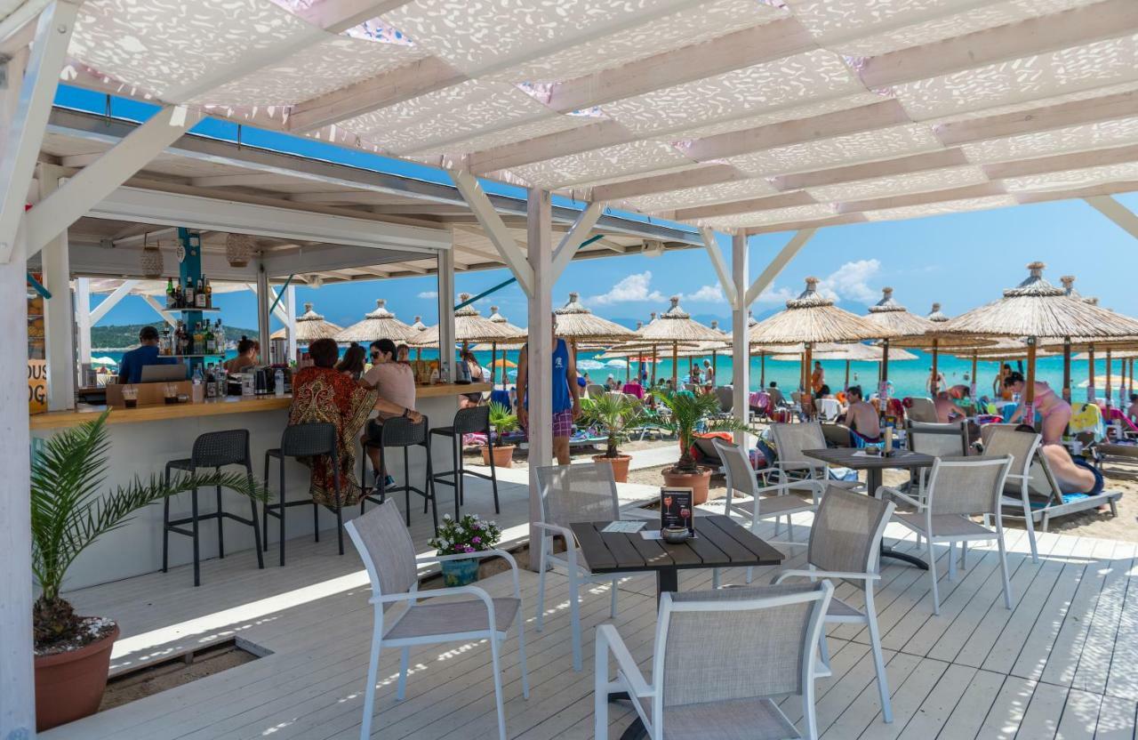 House Kostas On The Beach Sarti Bagian luar foto
