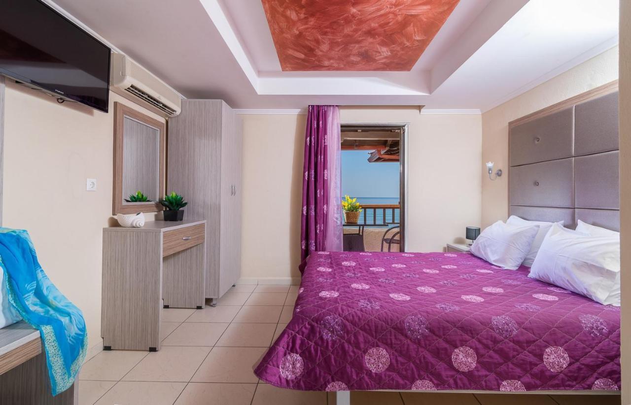 House Kostas On The Beach Sarti Bagian luar foto